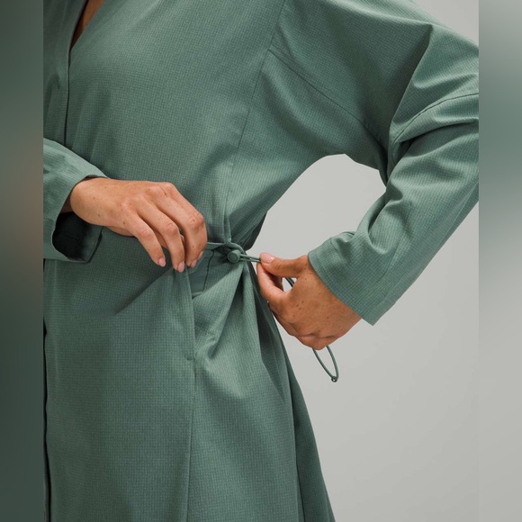 Lululemon WovenAir Button Front Dress - Picture 3 of 7